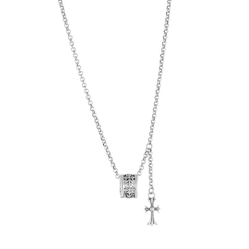 Wholesale Cross Ring Pendant Clavicle Necklace